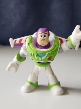 Disney Toy Story 4 Buzz Lightyear Jointed  Arms Legs 3"  Toy Figure Imaginext